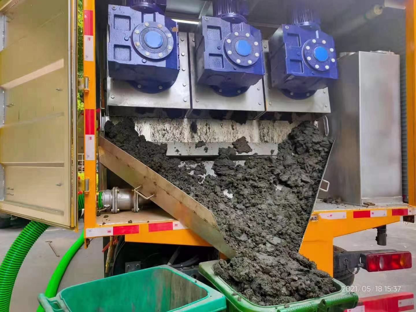 龙泉驿化粪池清掏城市维护站-泥浆净化干湿分离处理